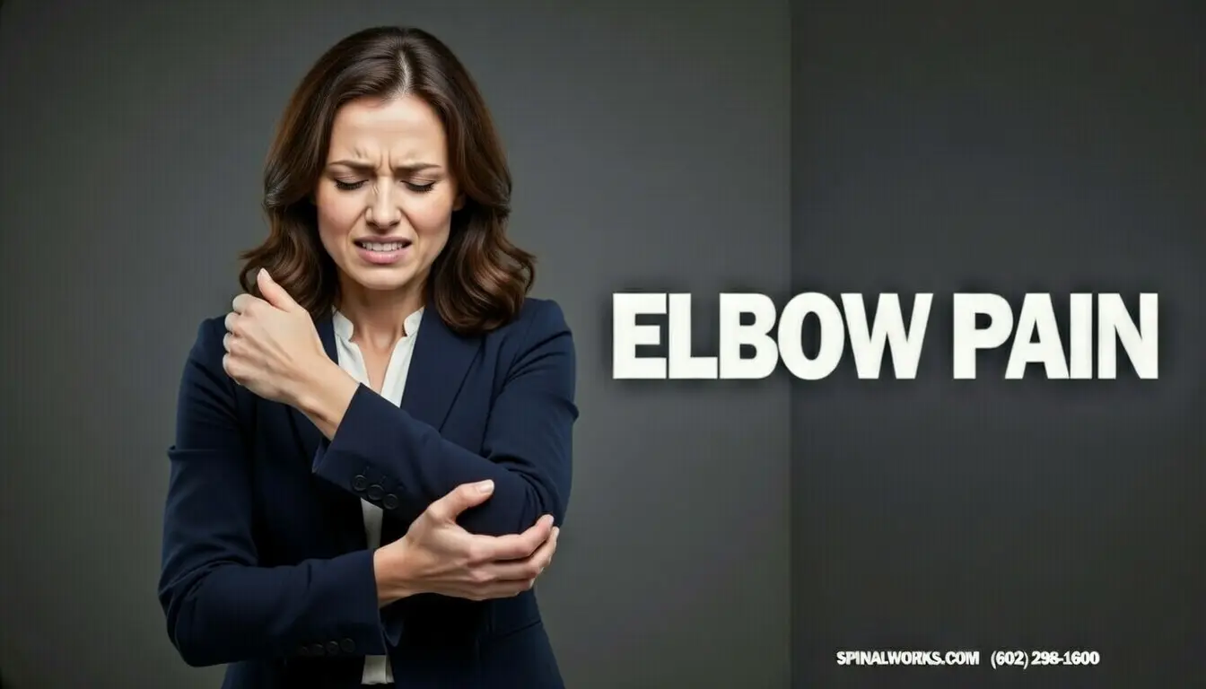 Discover effective Elbow Pain Treatment at SpinalWorks.